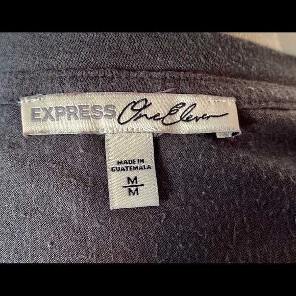 Medium Express One Eleven gray t-shirt - Picture 3 of 4